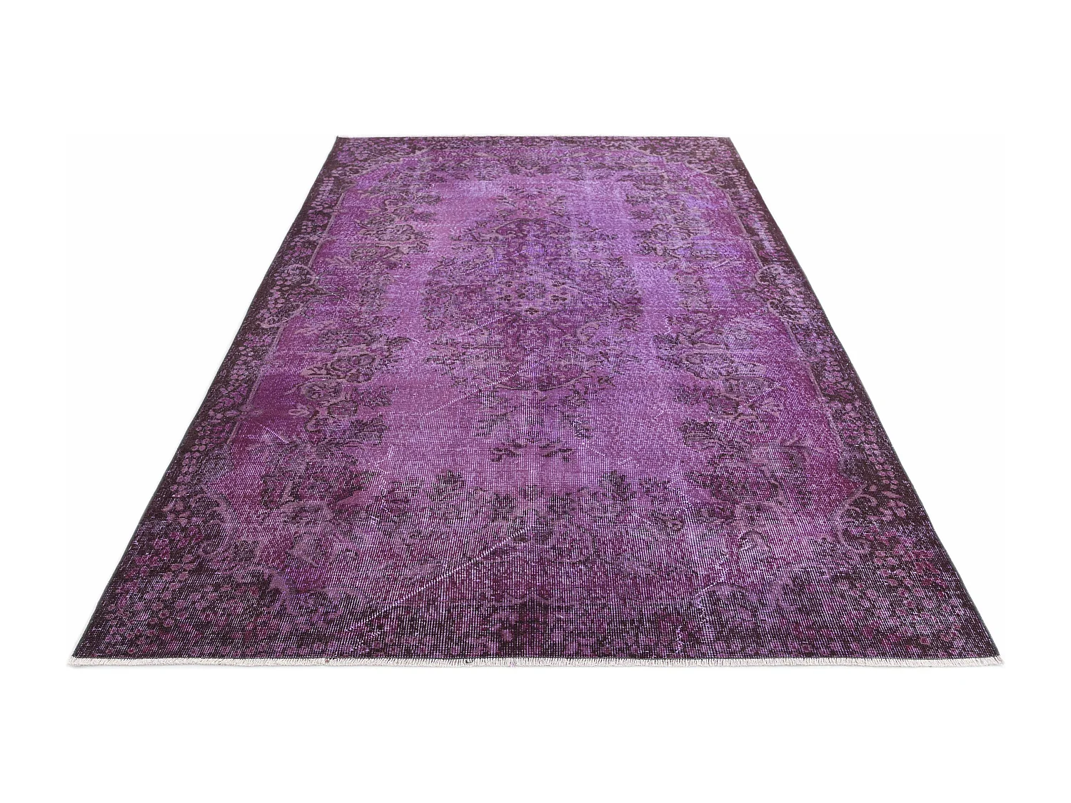 Tapis de laine 175x292 Violet Ultra Vintage