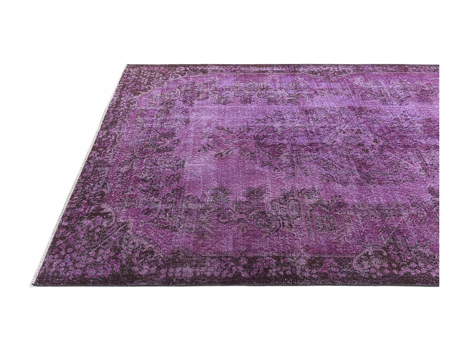 Tapis de laine 175x292 Violet Ultra Vintage