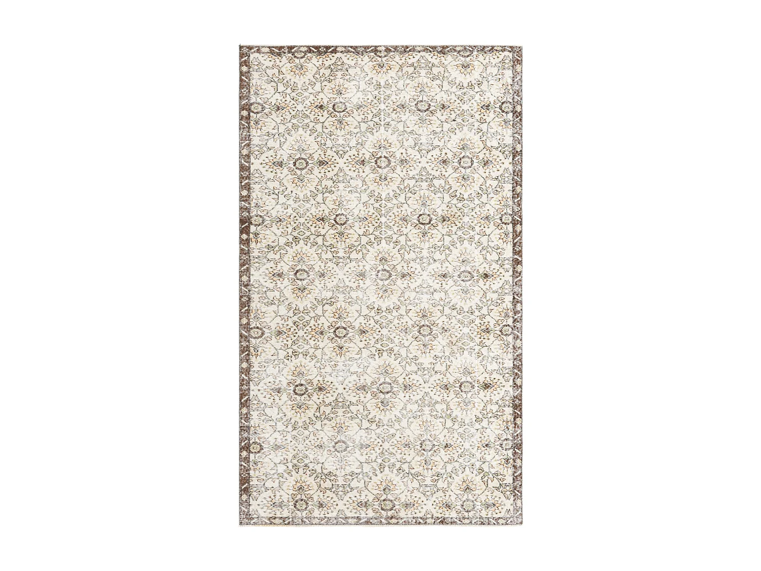 Tappeto in lana 150x259 beige Ultra Vintage