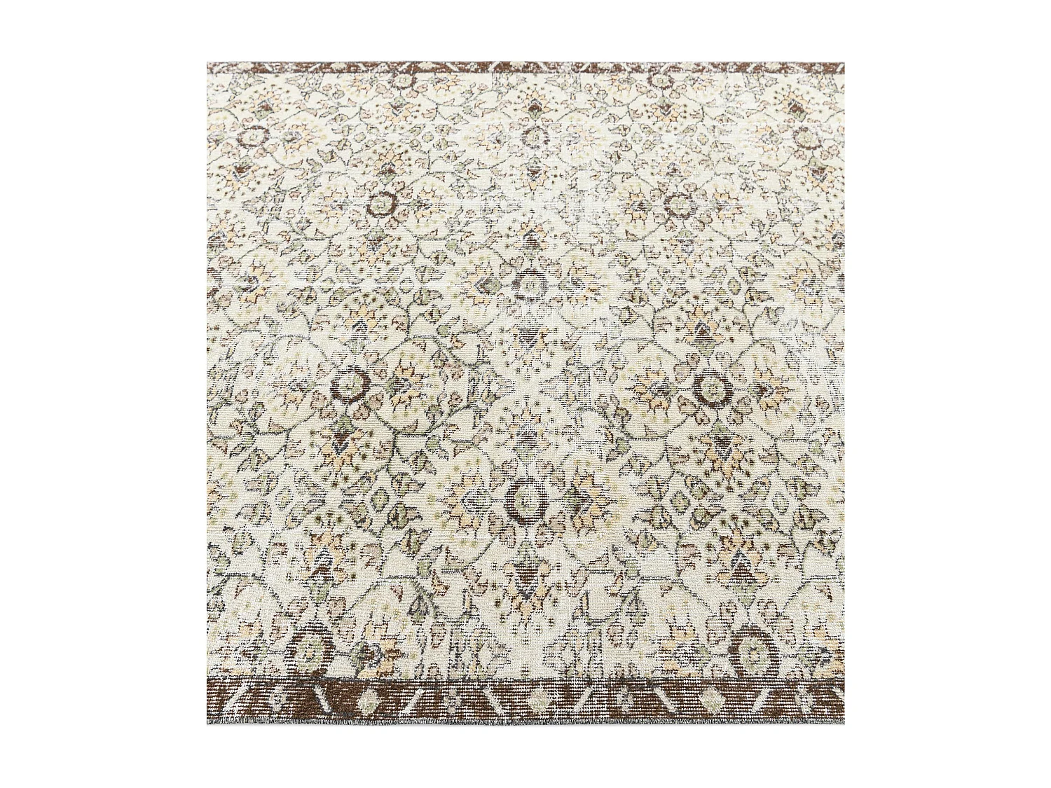 Tappeto in lana 150x259 beige Ultra Vintage