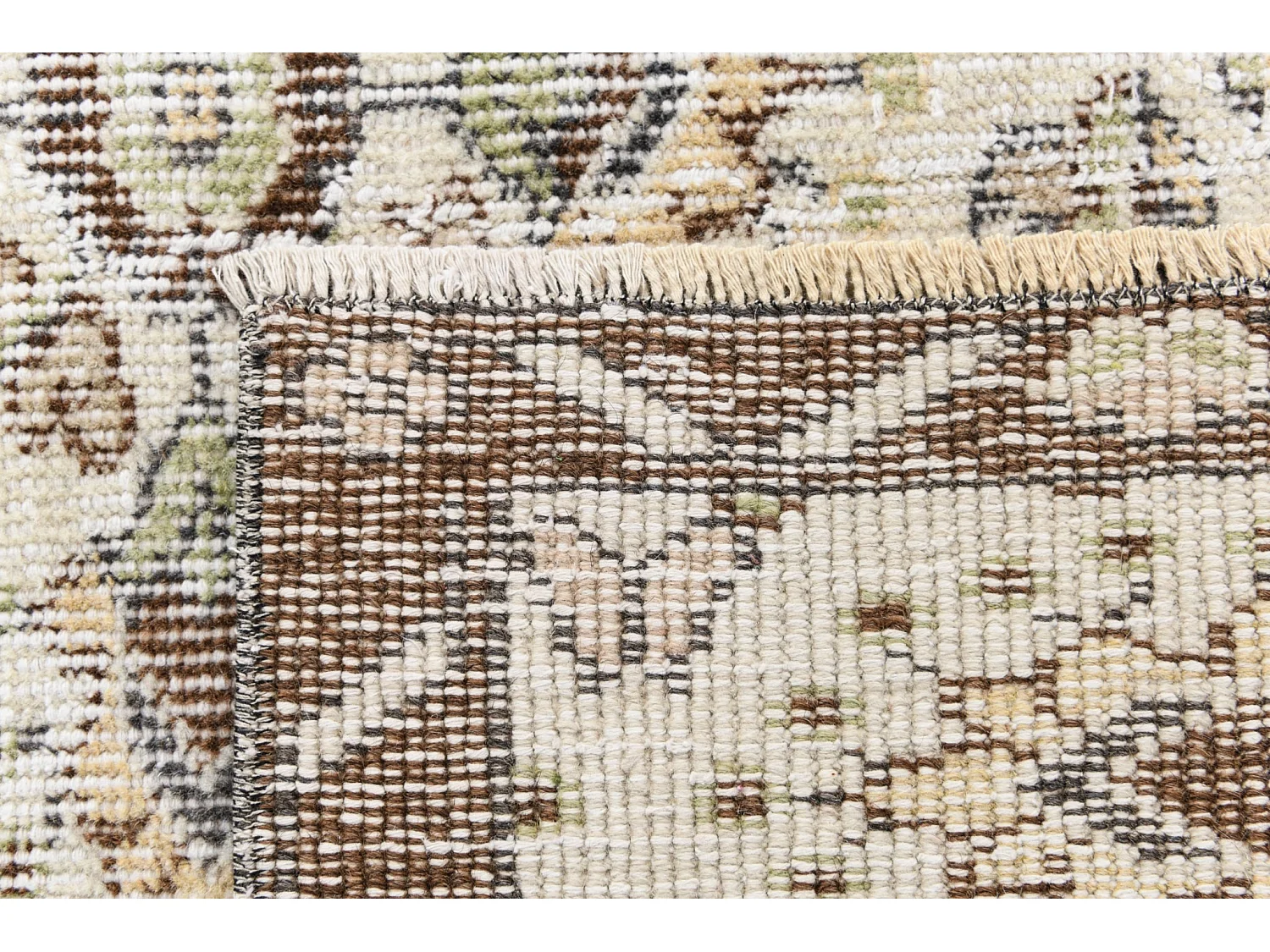 Tapis de laine 150x259 beige Ultra Vintage