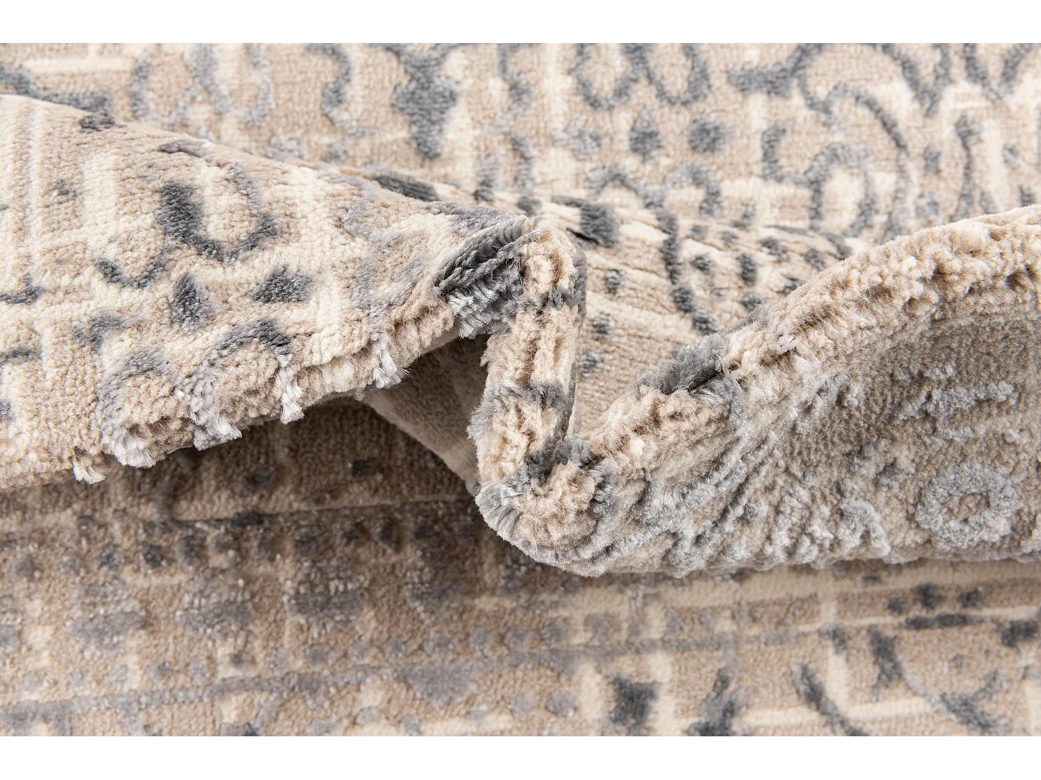 Tapijt 185x125 Crème wit Bern Shimmer