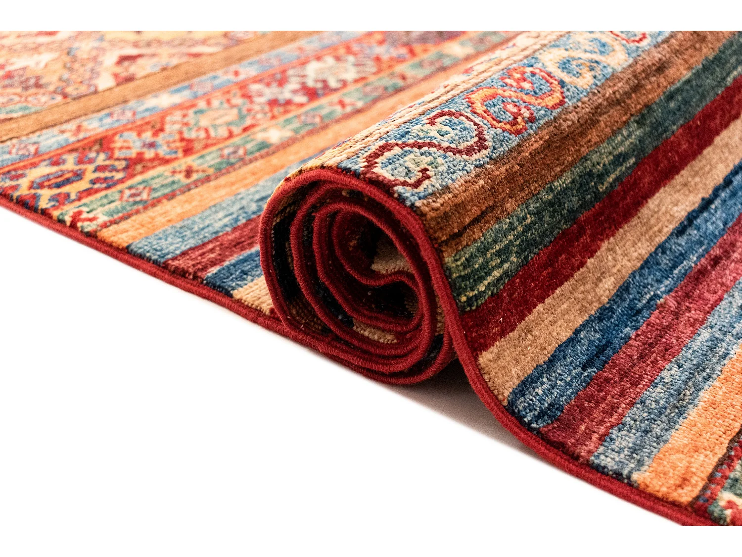 Tapis de laine 211x287 multicolore Torkman