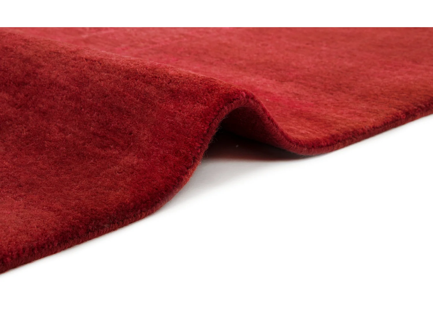Tapis de laine 244x307 rouge Modern Nila