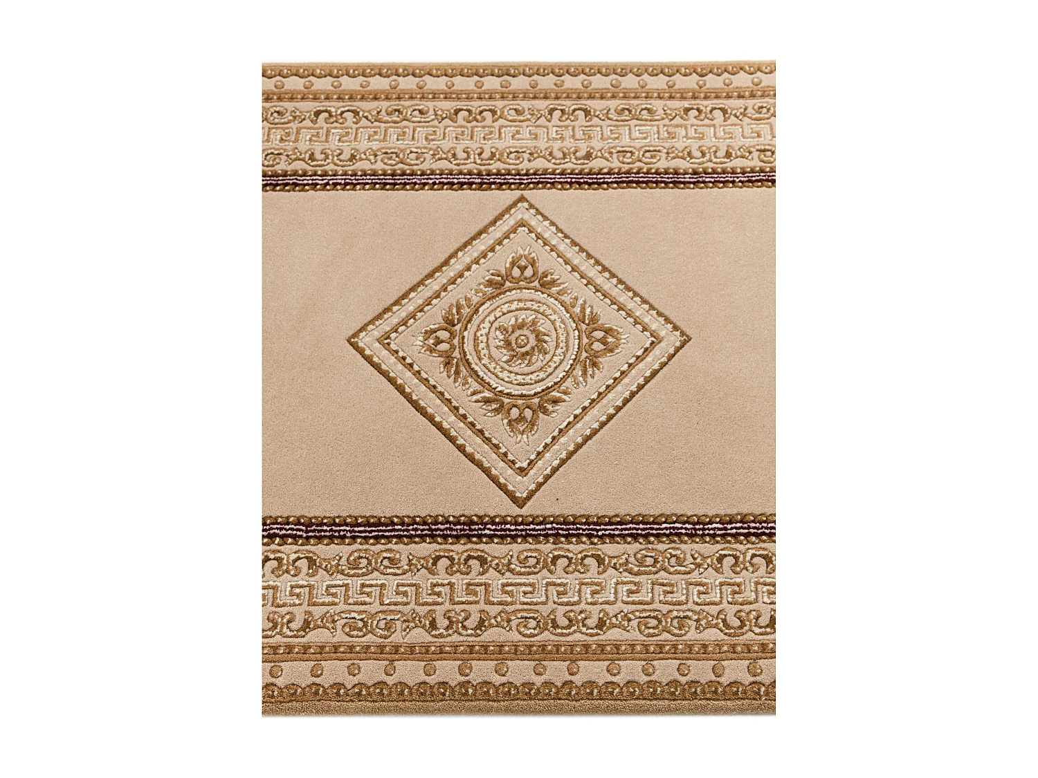 Läufer-Wollteppich 81x399 Braun Darya