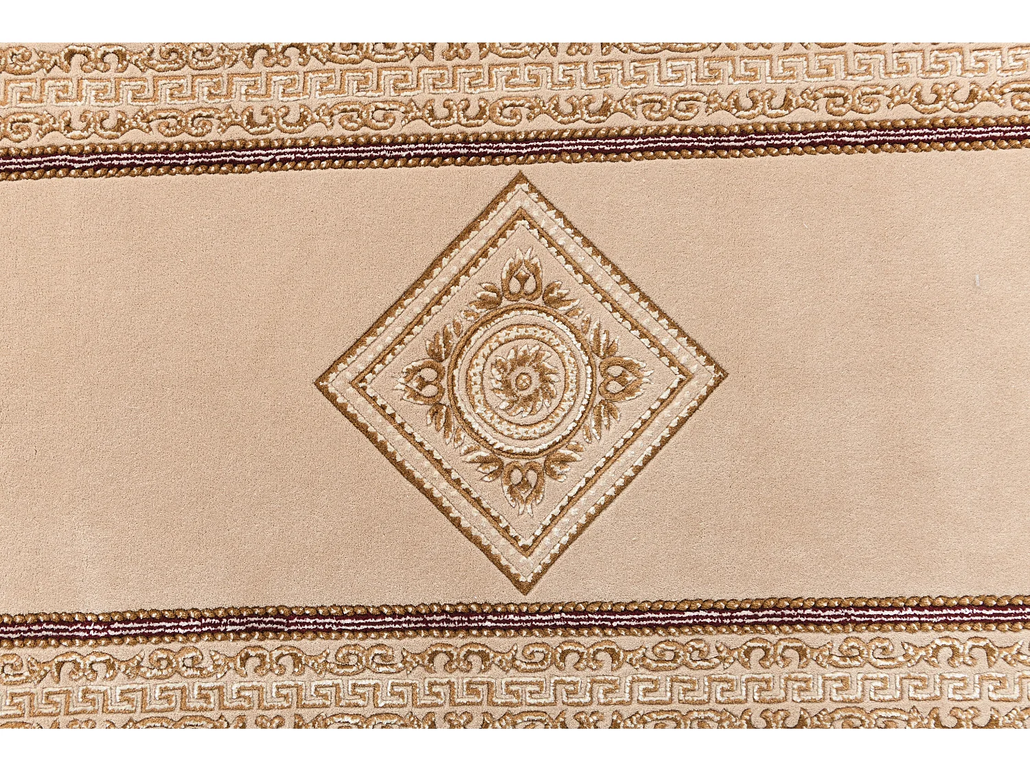 Läufer-Wollteppich 81x399 Braun Darya