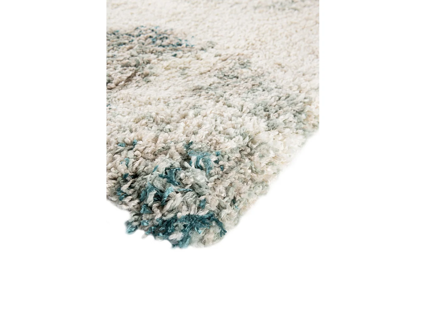 Hochflorteppich 215x305 Beige - Grün Lachen Haze