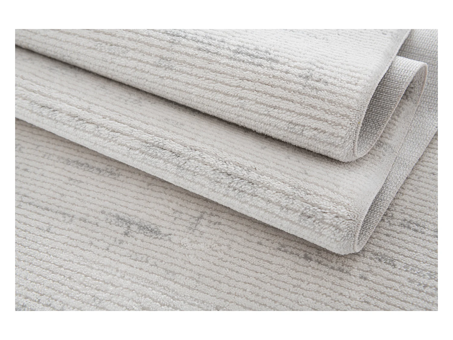 Tapijt 160x160 Lichtgrijs Davos Linija