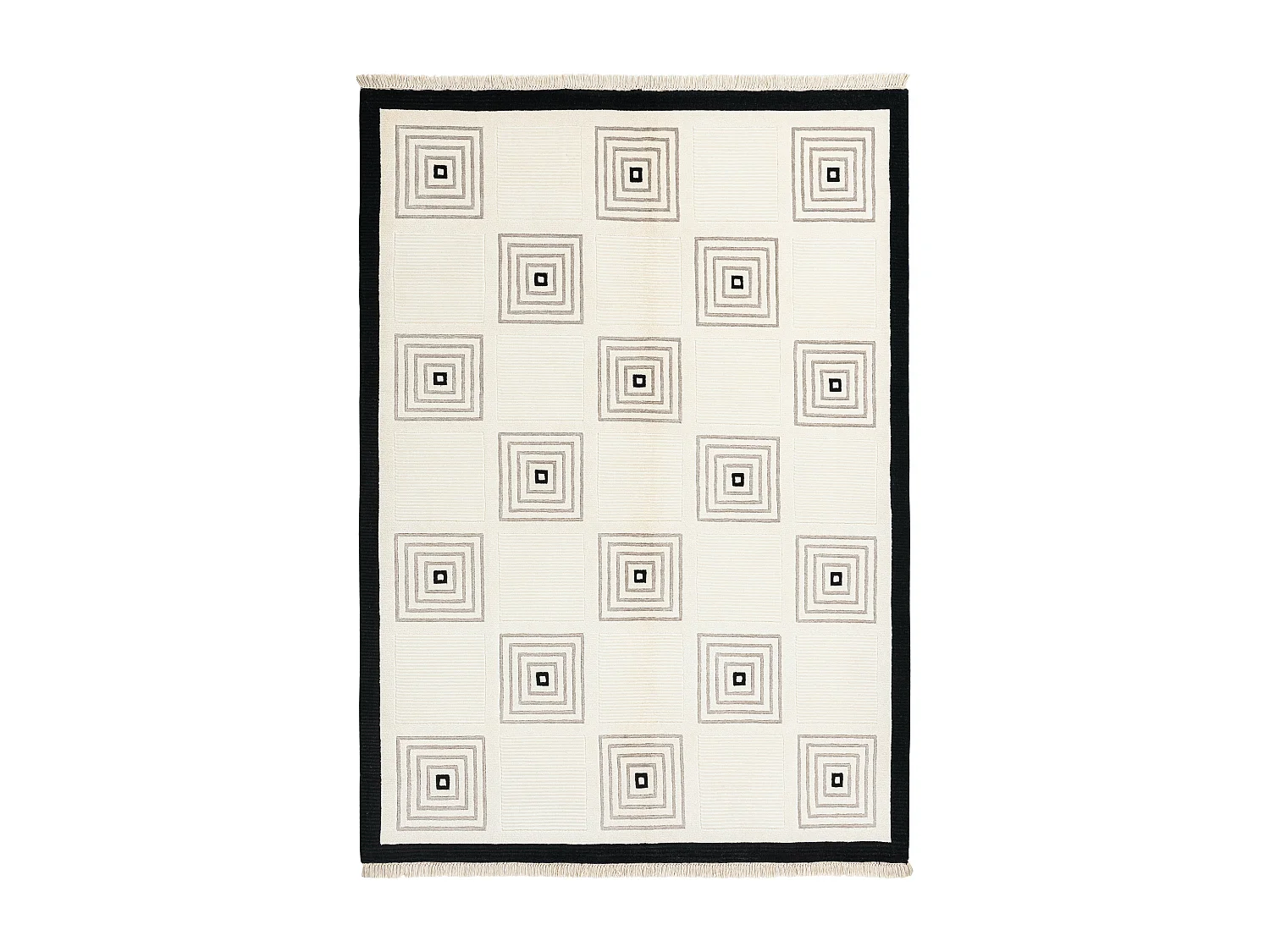 Wollteppich 170x239 Beige Darya