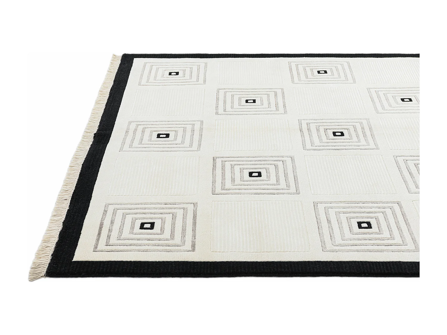 Wollteppich 170x239 Beige Darya