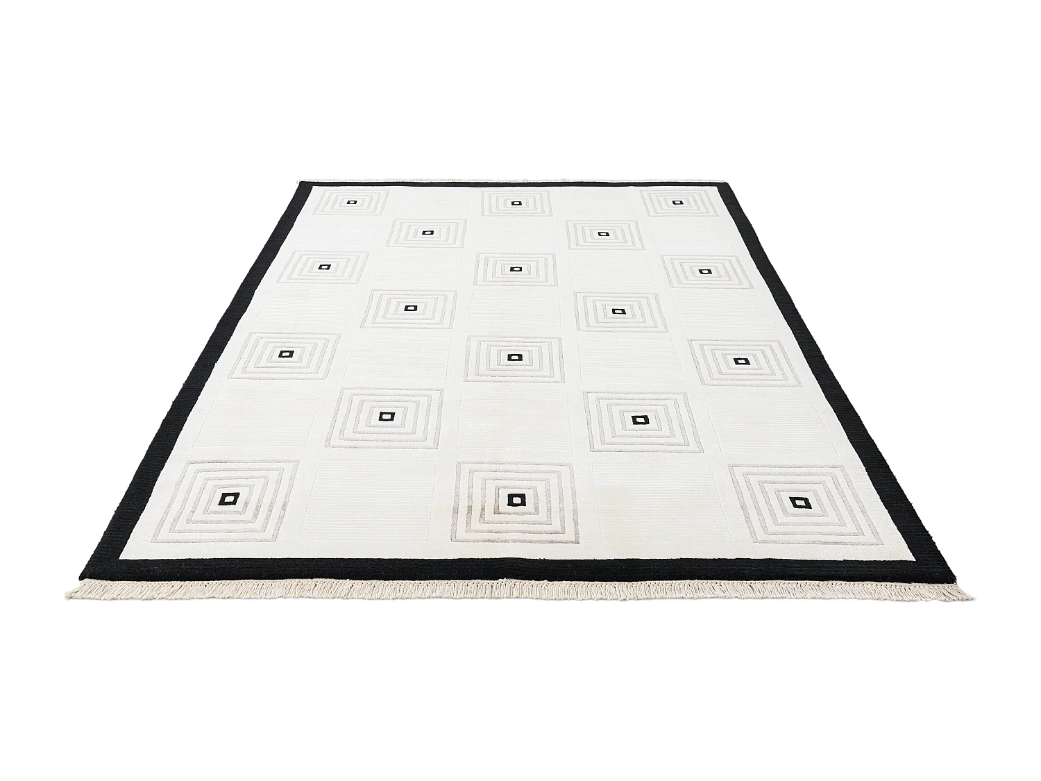 Wollteppich 170x239 Beige Darya