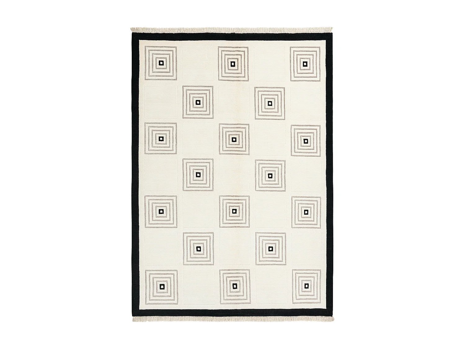 Wollteppich 170x239 Beige Darya