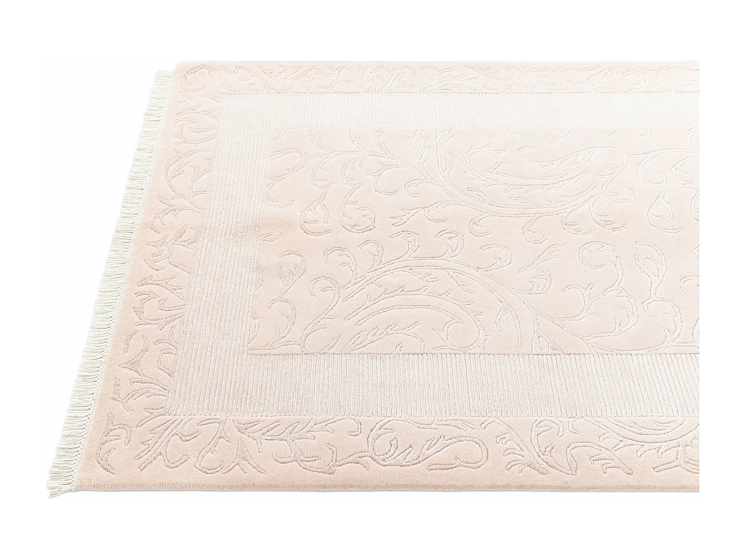 Tapis de laine 135x188 beige Darya