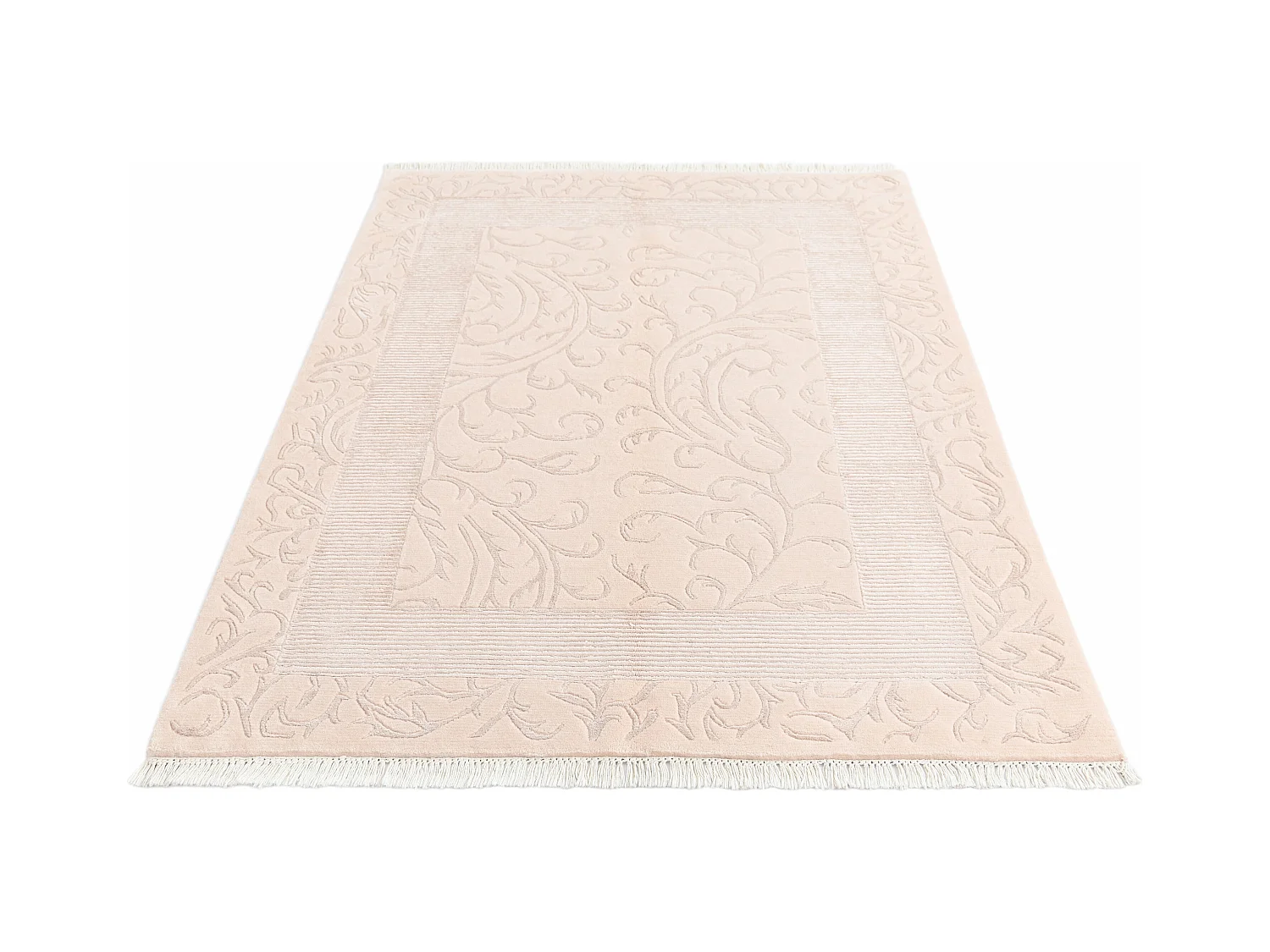 Wollteppich 135x188 Beige Darya