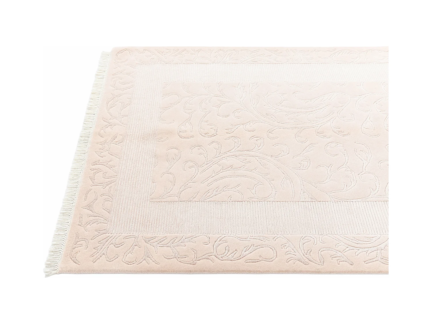 Wollteppich 135x188 Beige Darya