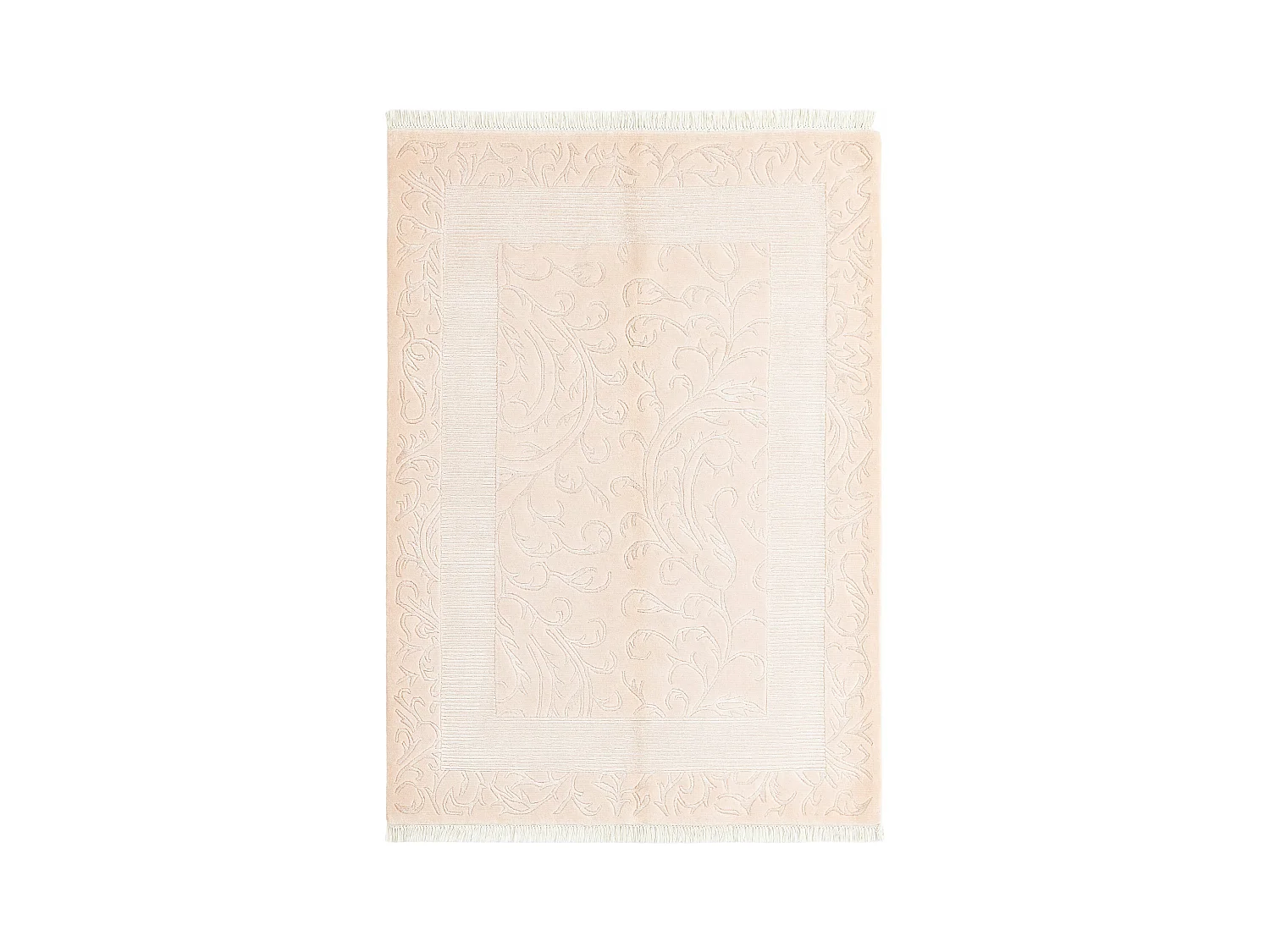 Wollteppich 135x188 Beige Darya