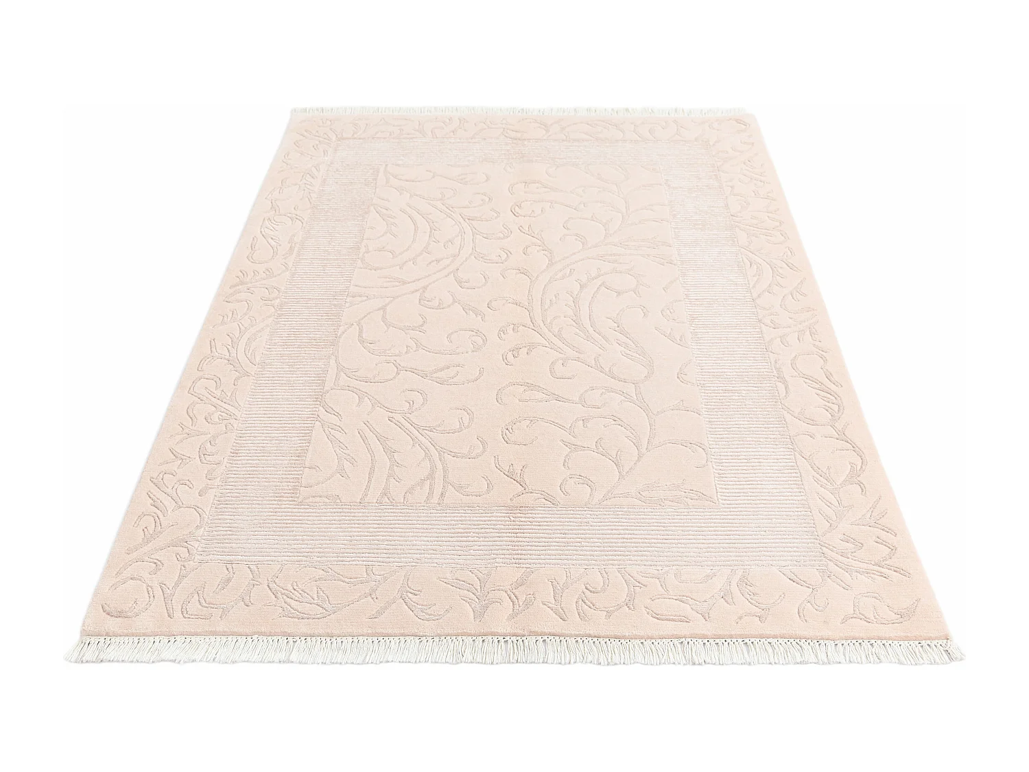 Tapis de laine 135x188 beige Darya