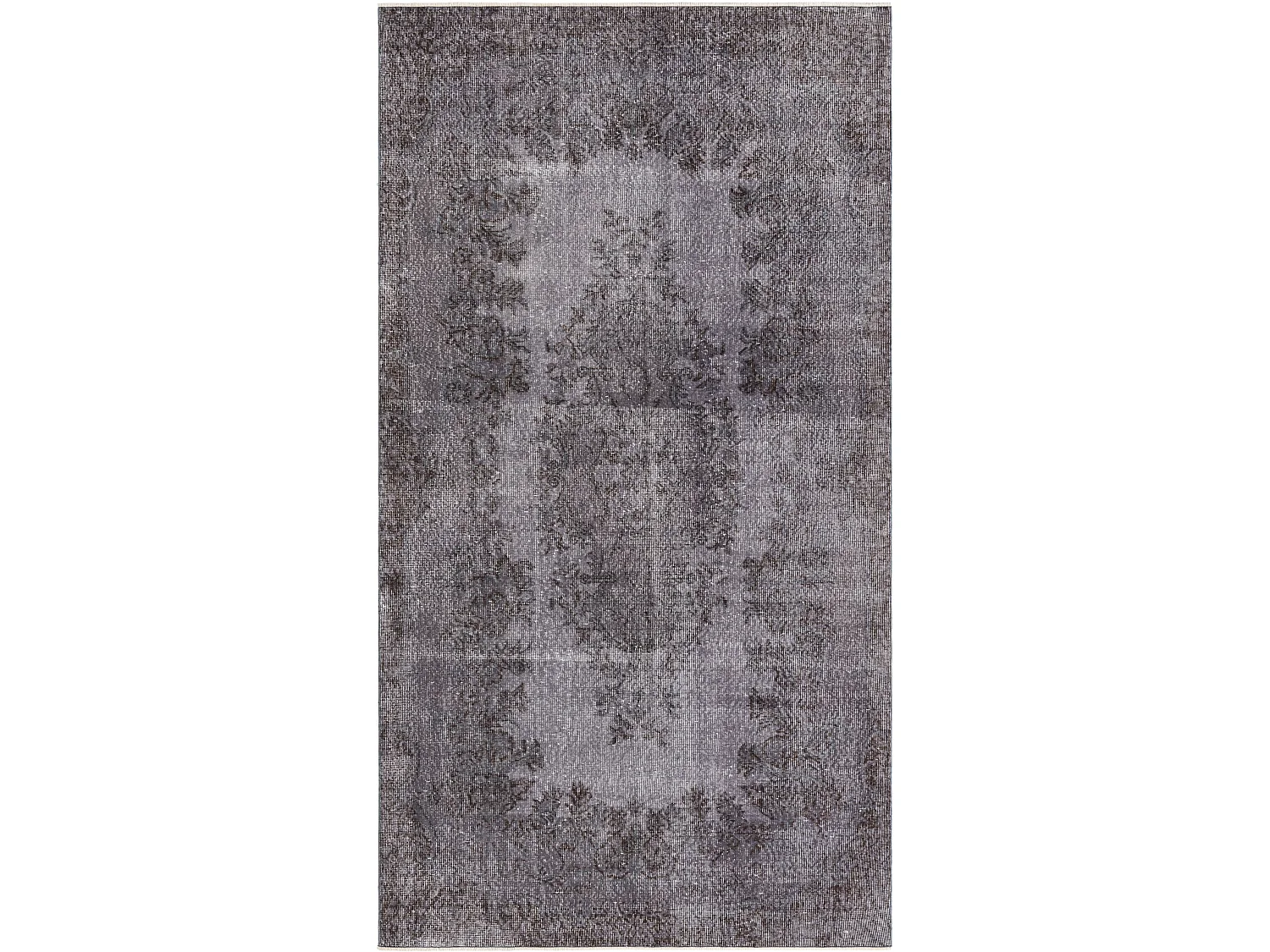 Tapis de laine 160x292 gris Ultra Vintage