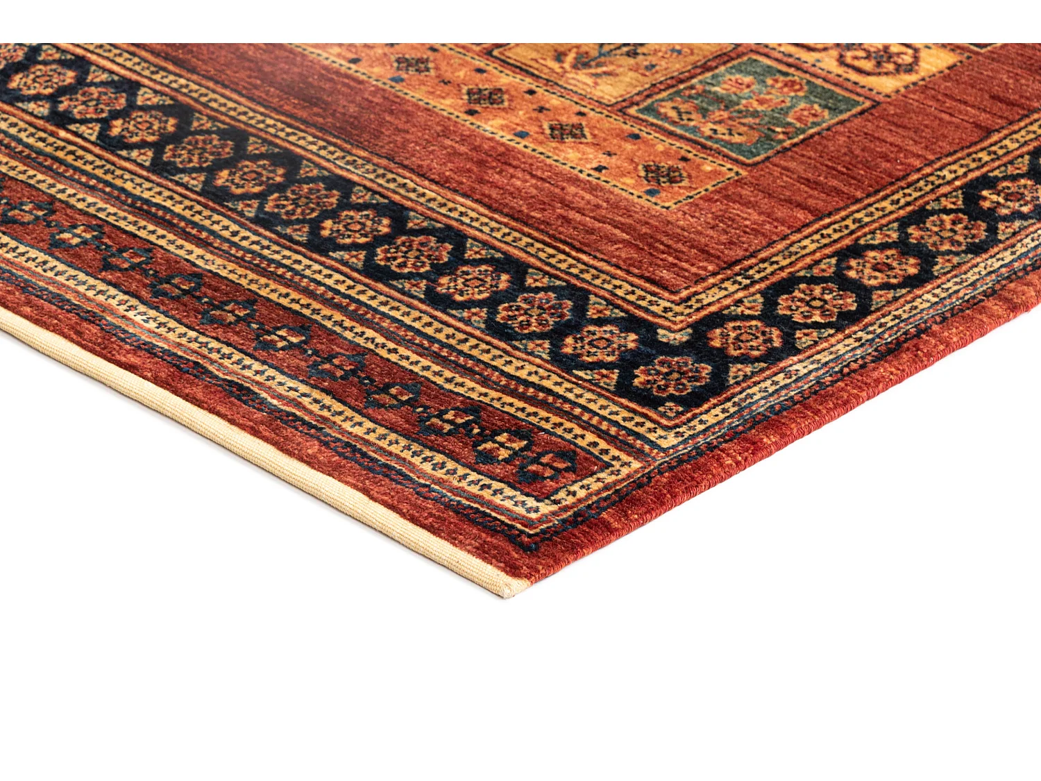 Loper-Woltapijt 207x84 Bruin Kashkuli