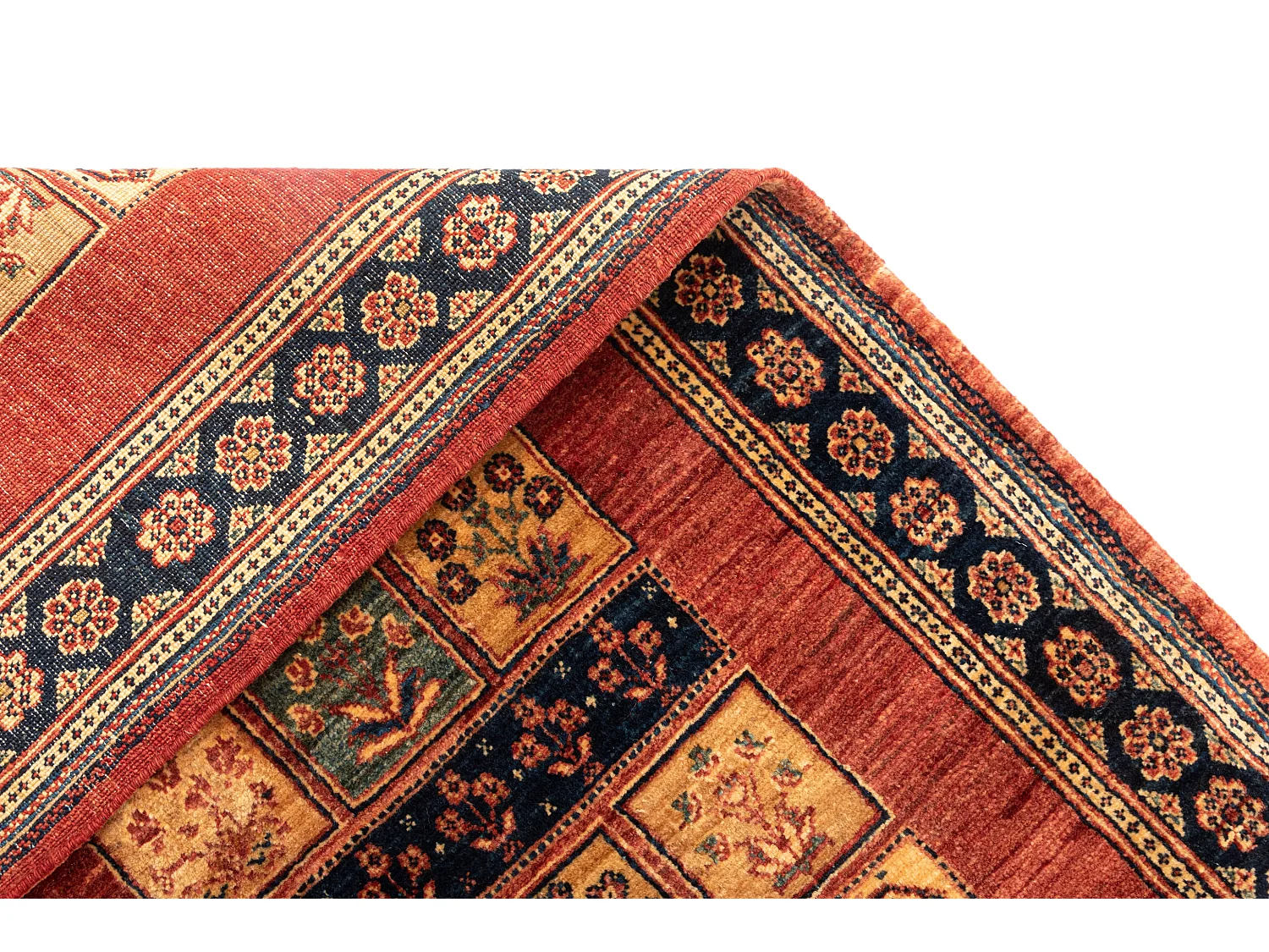 Loper-Woltapijt 207x84 Bruin Kashkuli