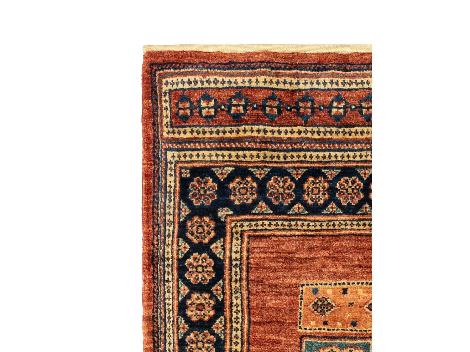 Loper-Woltapijt 207x84 Bruin Kashkuli