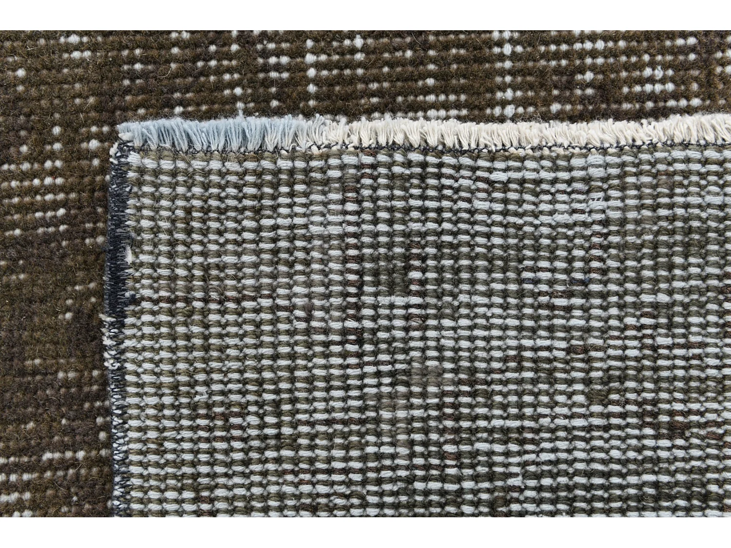 Tapis de laine 168x269 brun Ultra Vintage