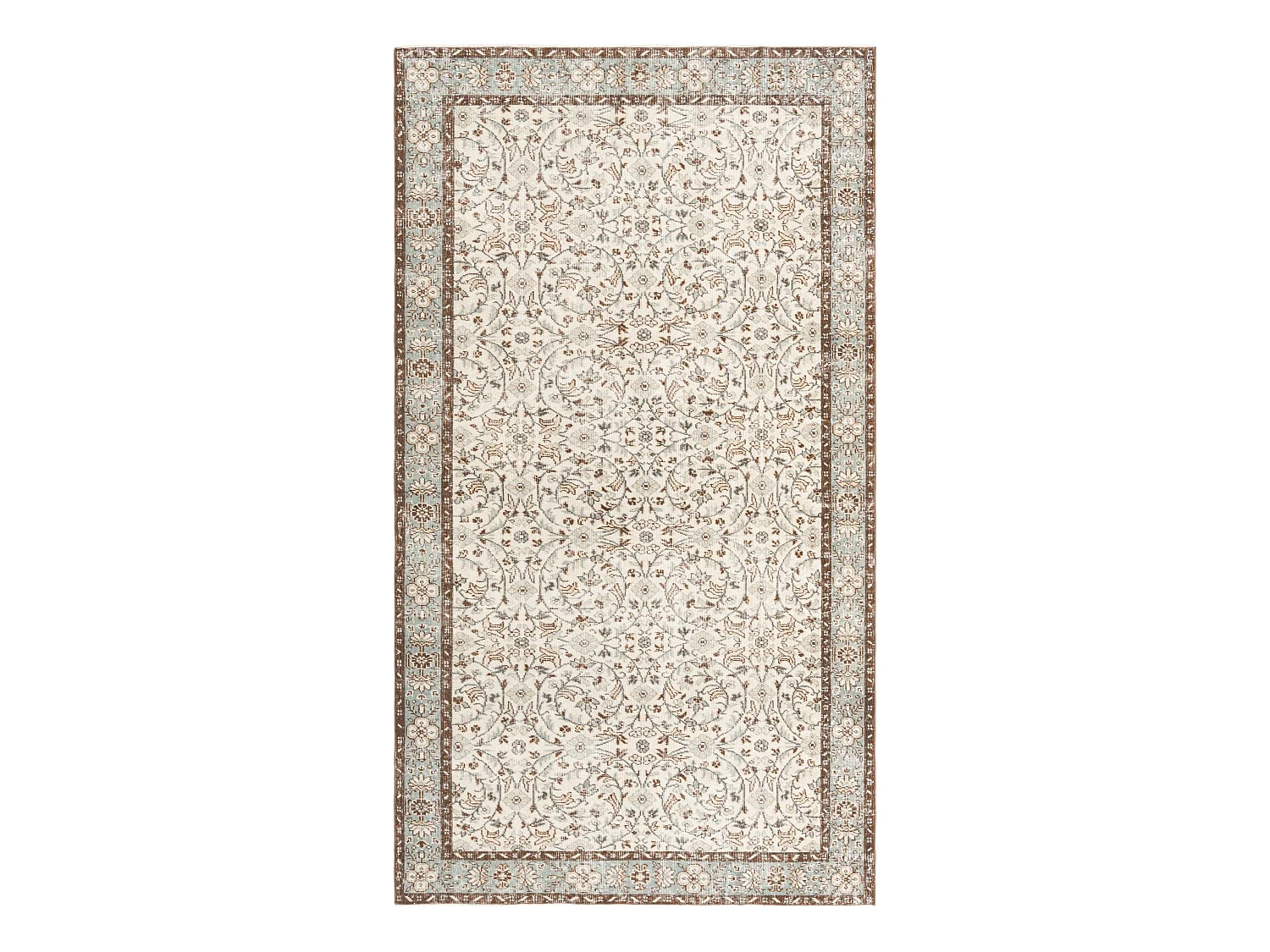 Tapis de laine 163x290 beige Ultra Vintage