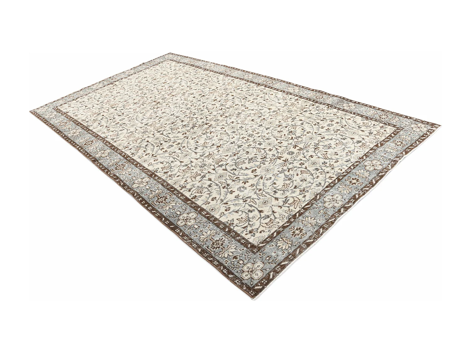 Tapis de laine 163x290 beige Ultra Vintage