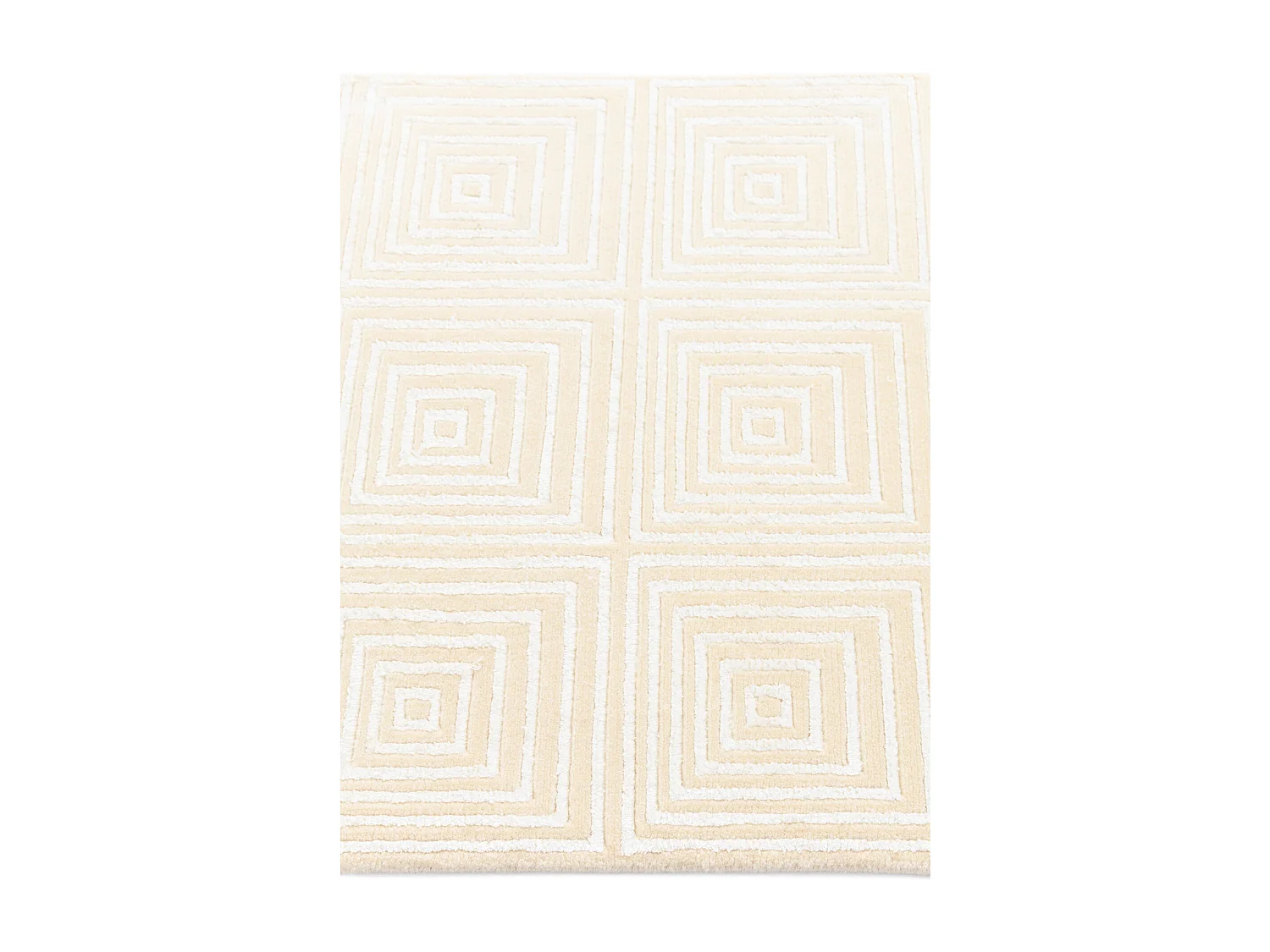 Tappeto per corridoio in lana 79x399 beige Darya