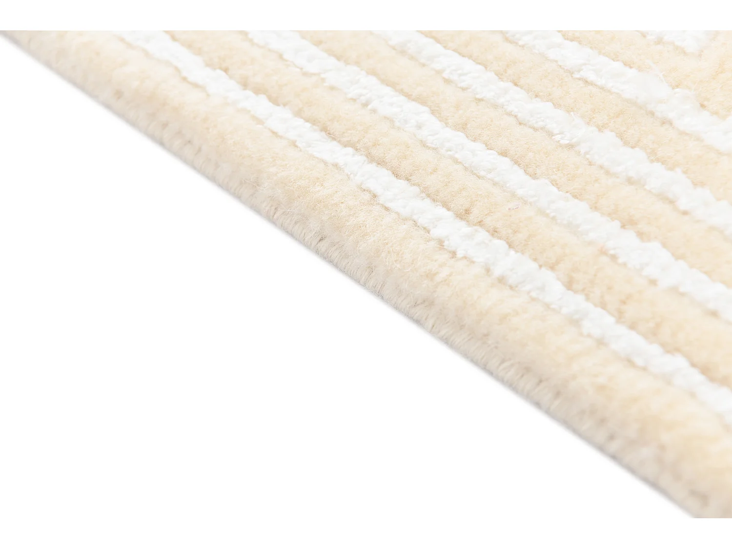 Tappeto per corridoio in lana 79x399 beige Darya