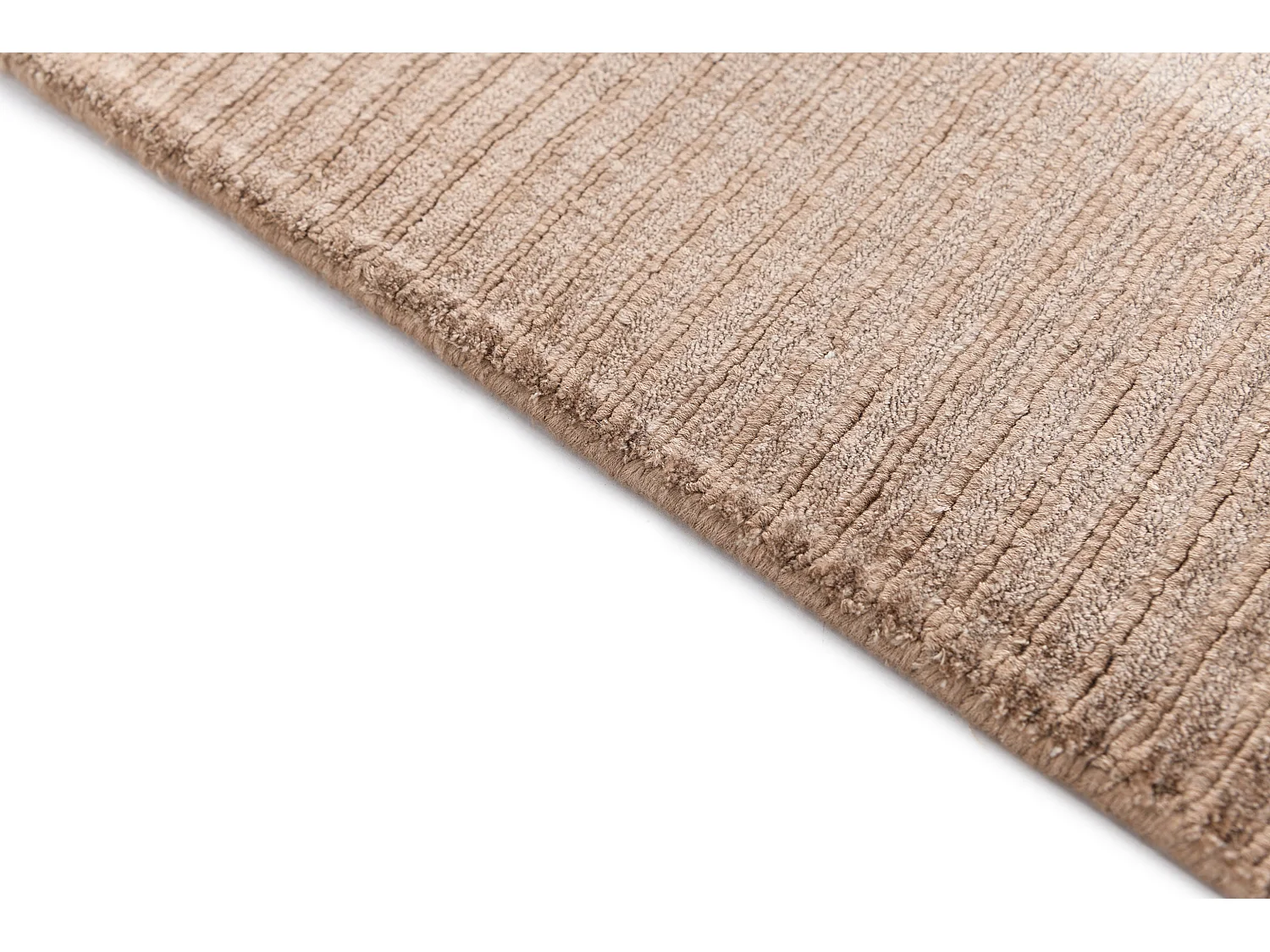 Tapis de couloir en laine 81x300 brun Darya