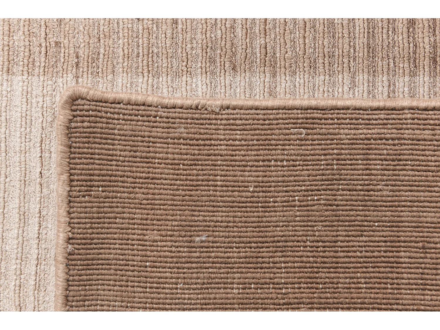 Tapis de couloir en laine 81x300 brun Darya