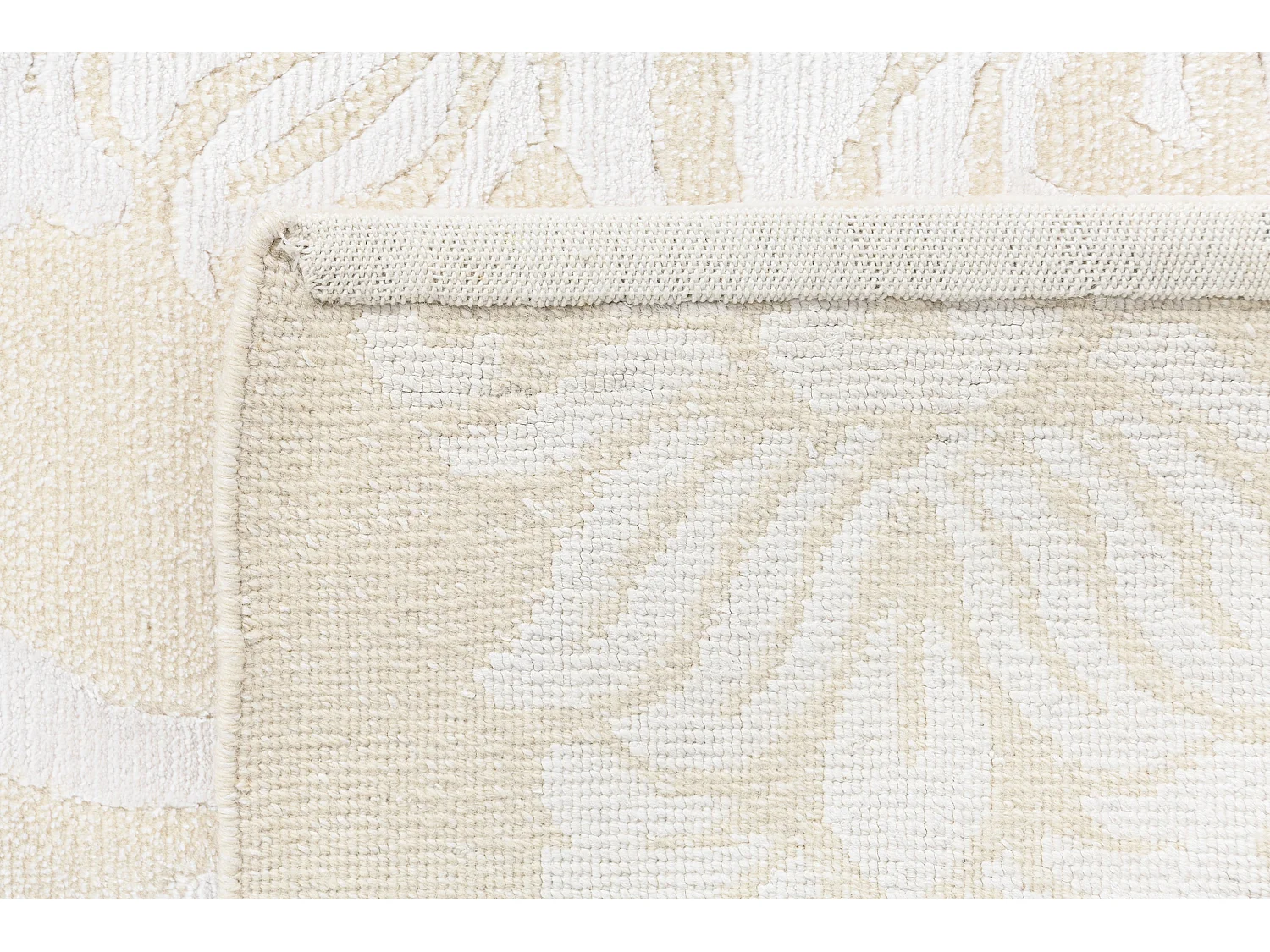 Tapis de laine 119x175 beige Darya