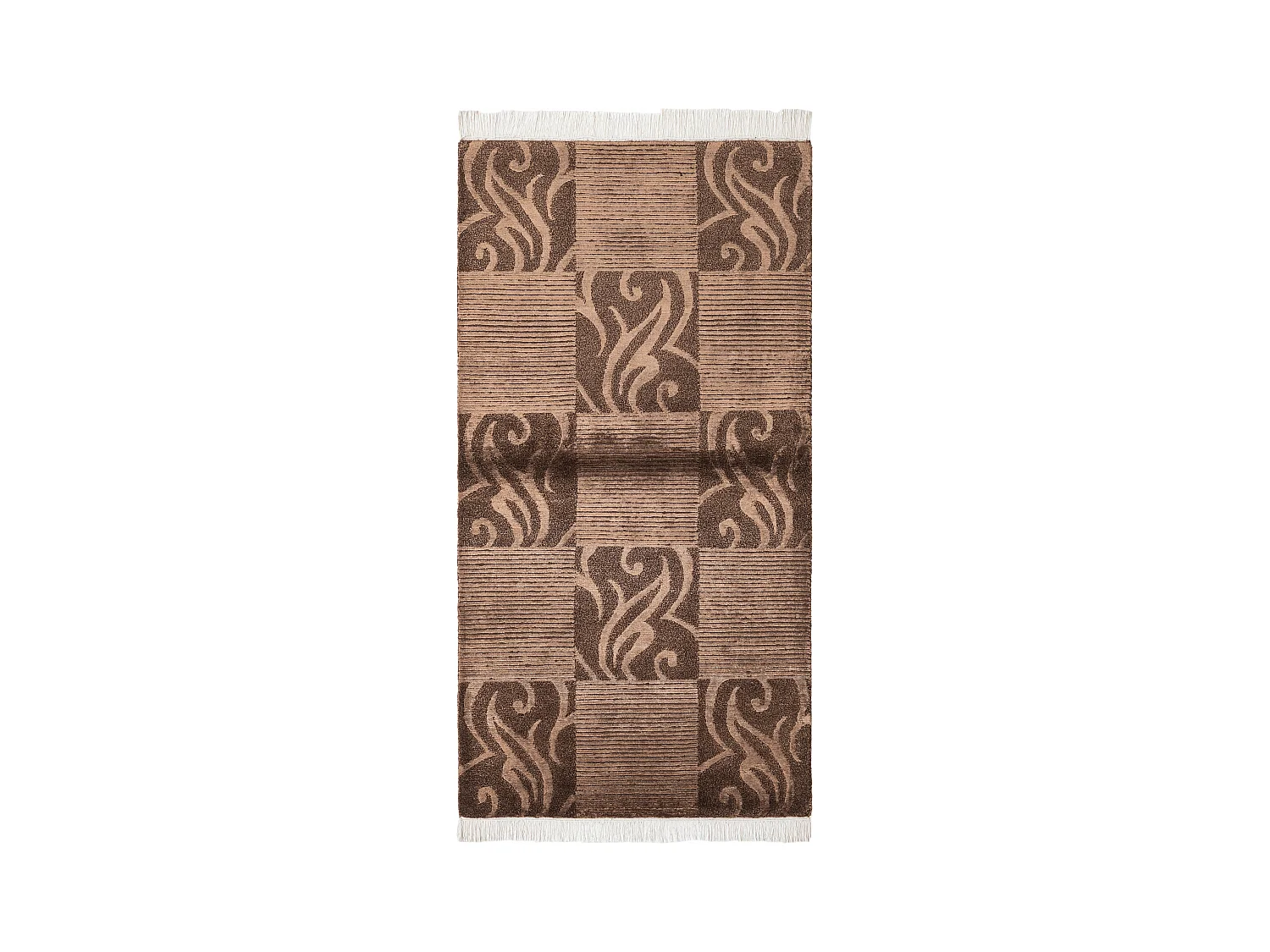 Tapis de laine 79x152 brun Darya