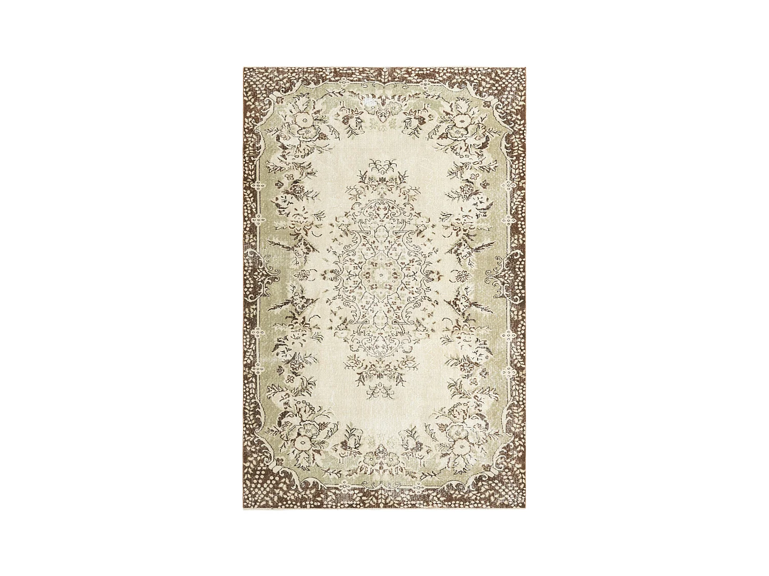 Tapis de laine 191x302 beige Ultra Vintage