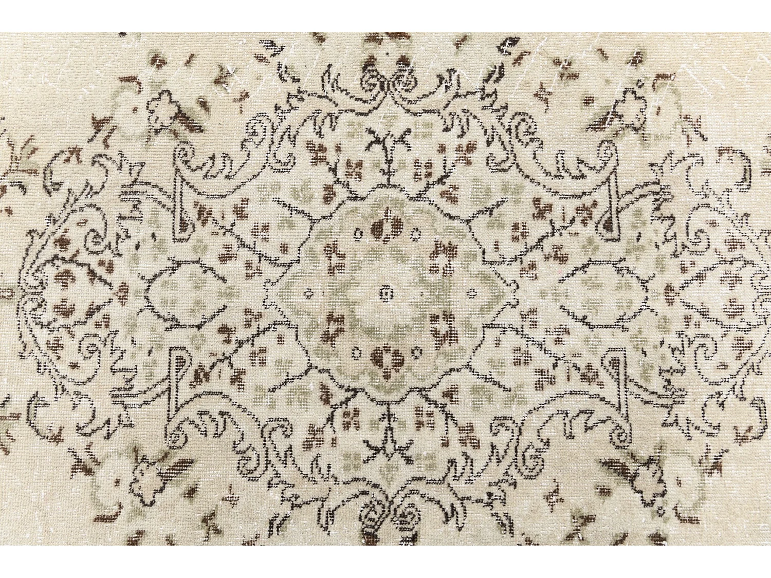 Tapis de laine 191x302 beige Ultra Vintage