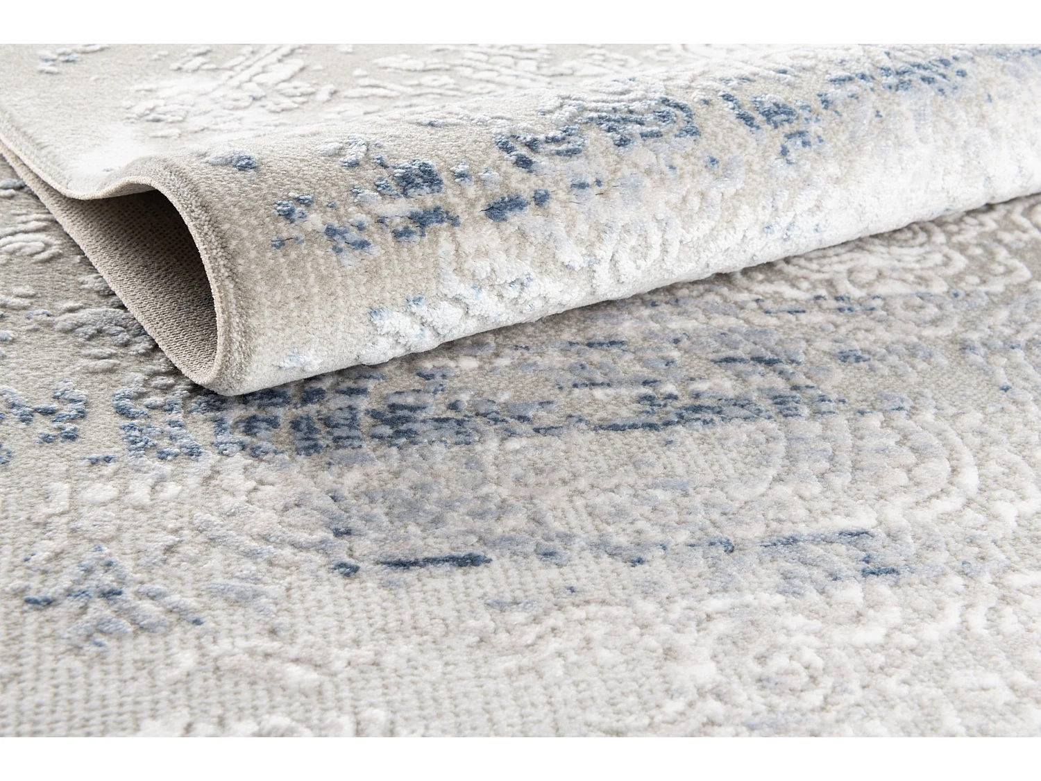 Tapijt 275x185 Grijs Blauw Davos Charme