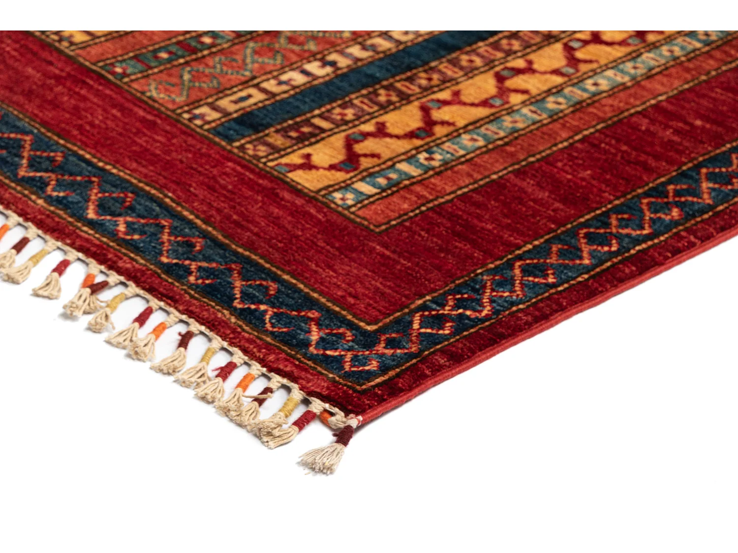 Wollteppich 200x295 Rot Torkman