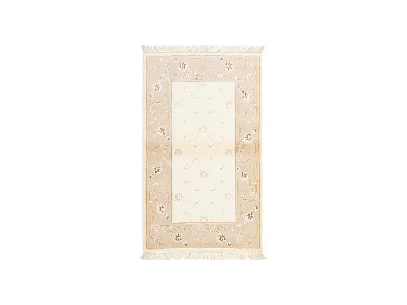 Wollteppich 91x152 Beige Darya