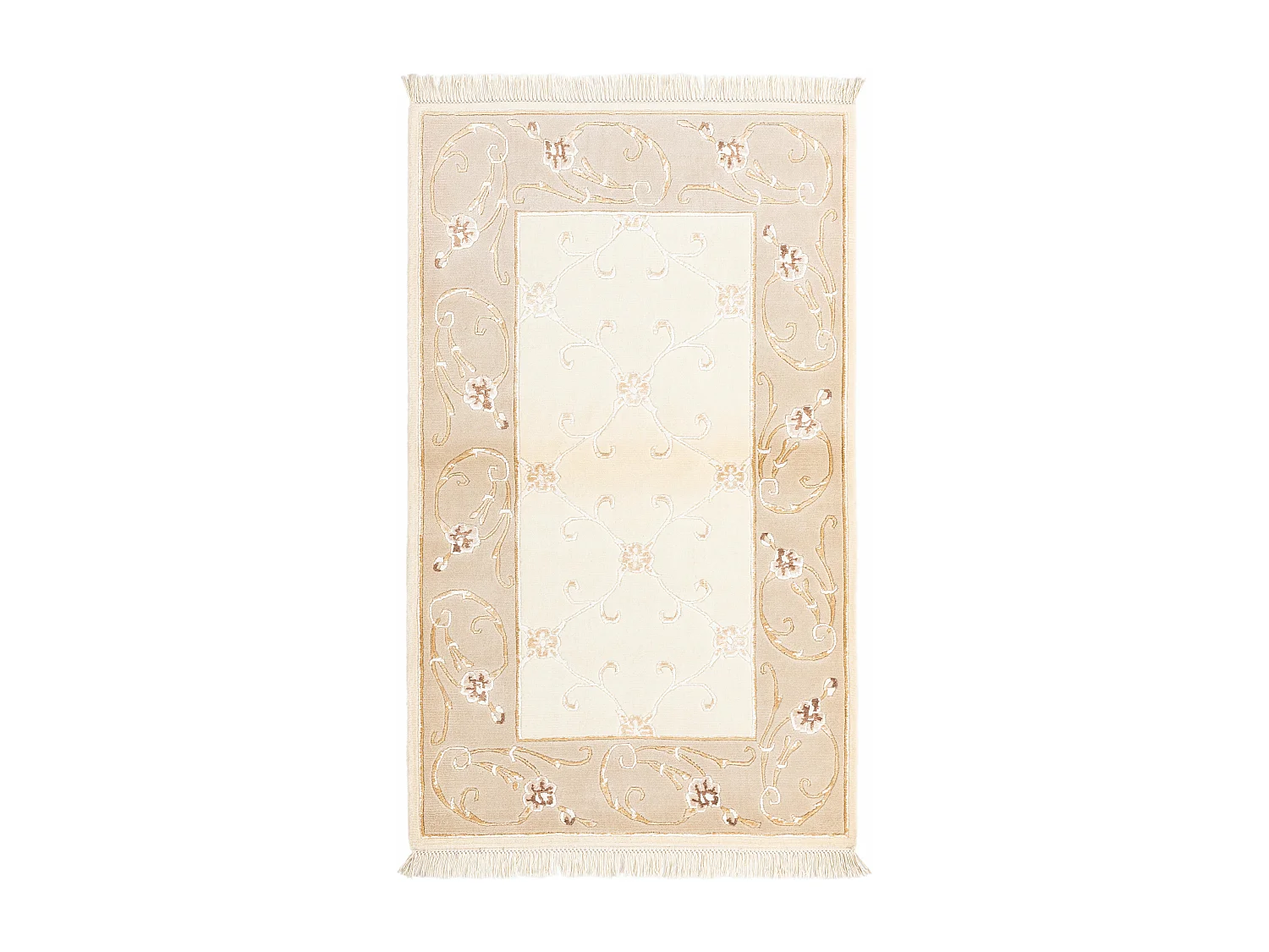 Wollteppich 91x152 Beige Darya