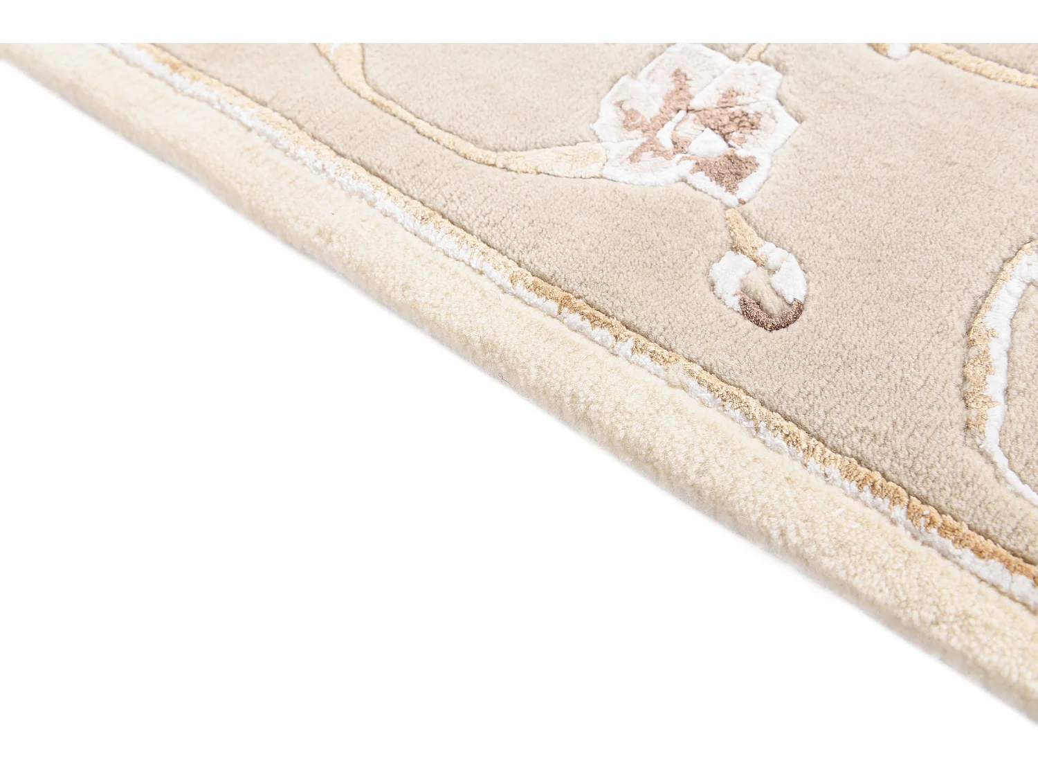 Tapis de laine 91x152 beige Darya
