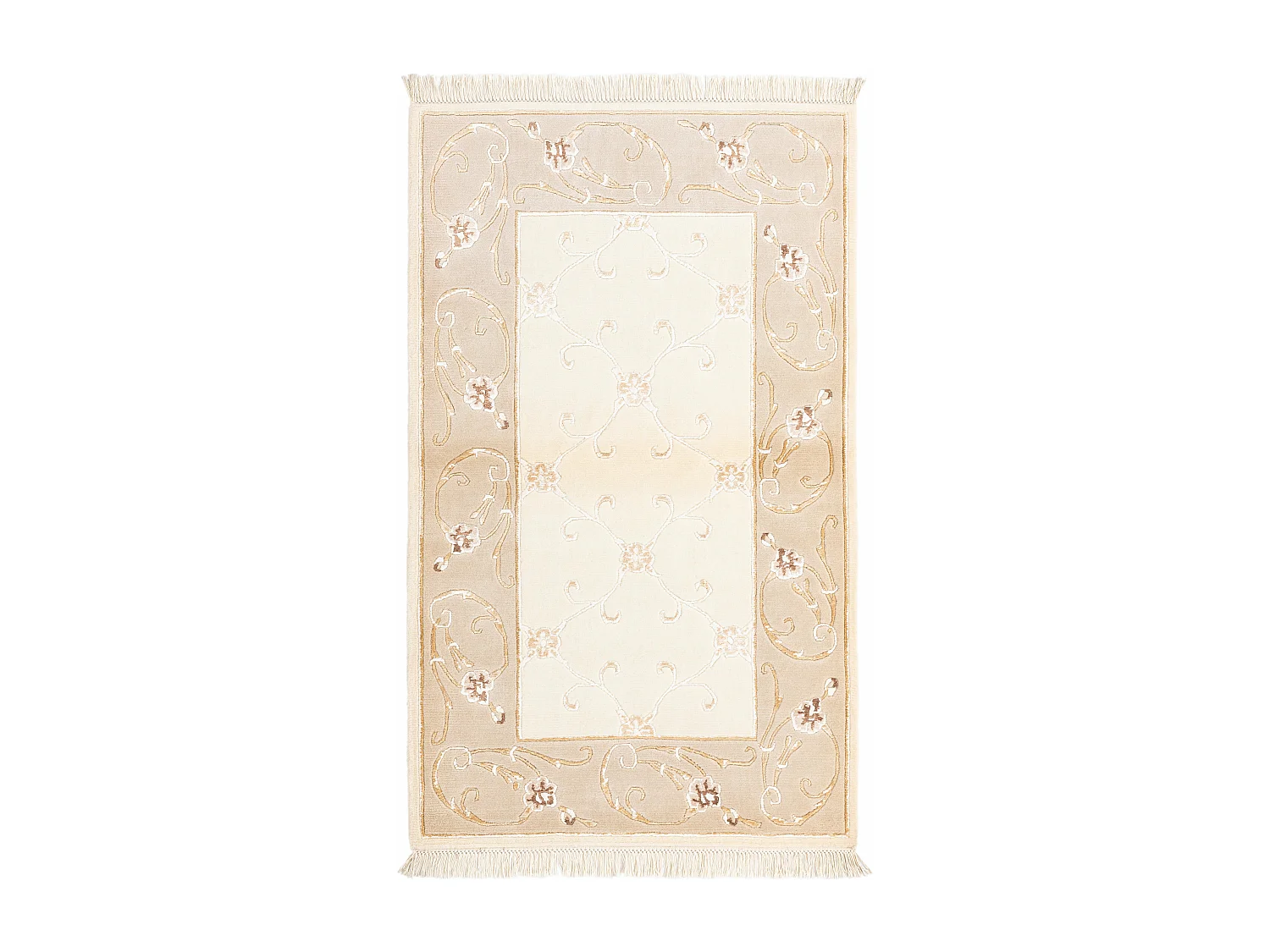 Tapis de laine 91x152 beige Darya