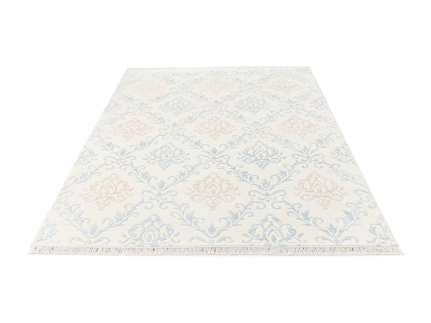 Wollteppich 170x239 Beige Darya