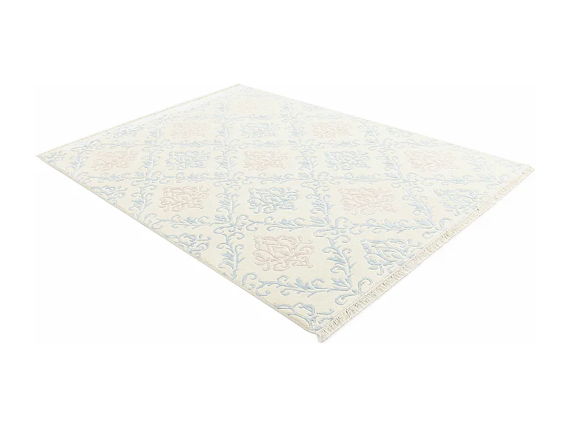Tapis de laine 170x239 beige Darya