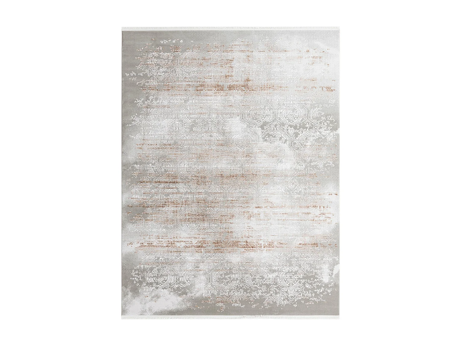 Teppich 125x185 Grau Beige Davos Charme