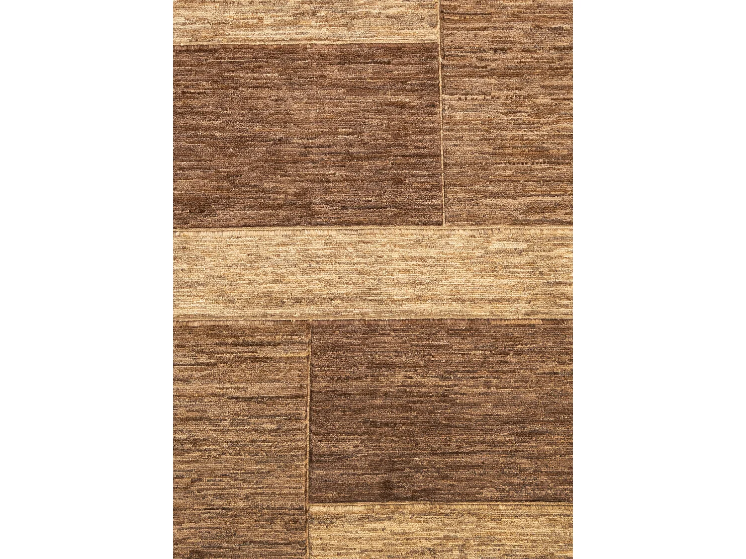 Wollteppich 208x315 Braun Juma