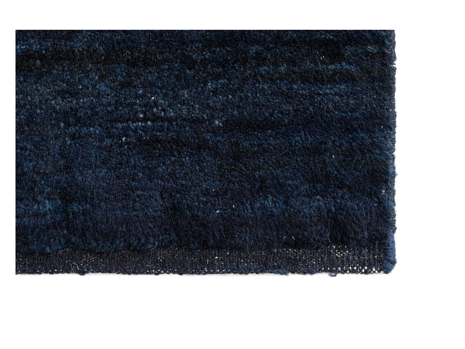 Tapis de laine 45x50 Bleu Gabbeh