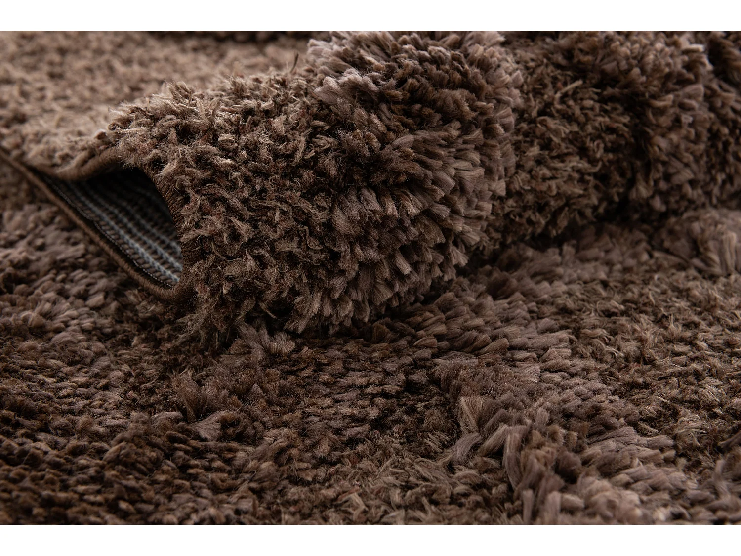 Tappeto shaggy  125x185 marrone scuro Thun Tribus