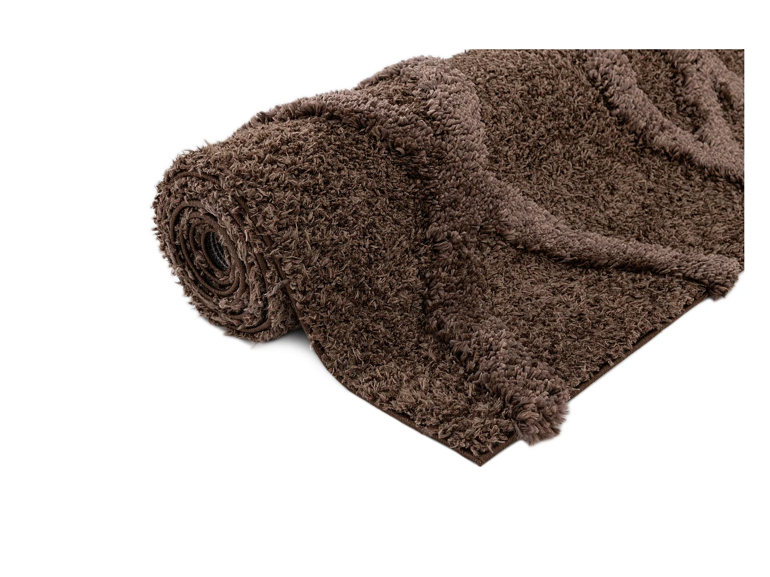 Hoogpolig tapijt 185x125 Donkerbruin Thun Tribus