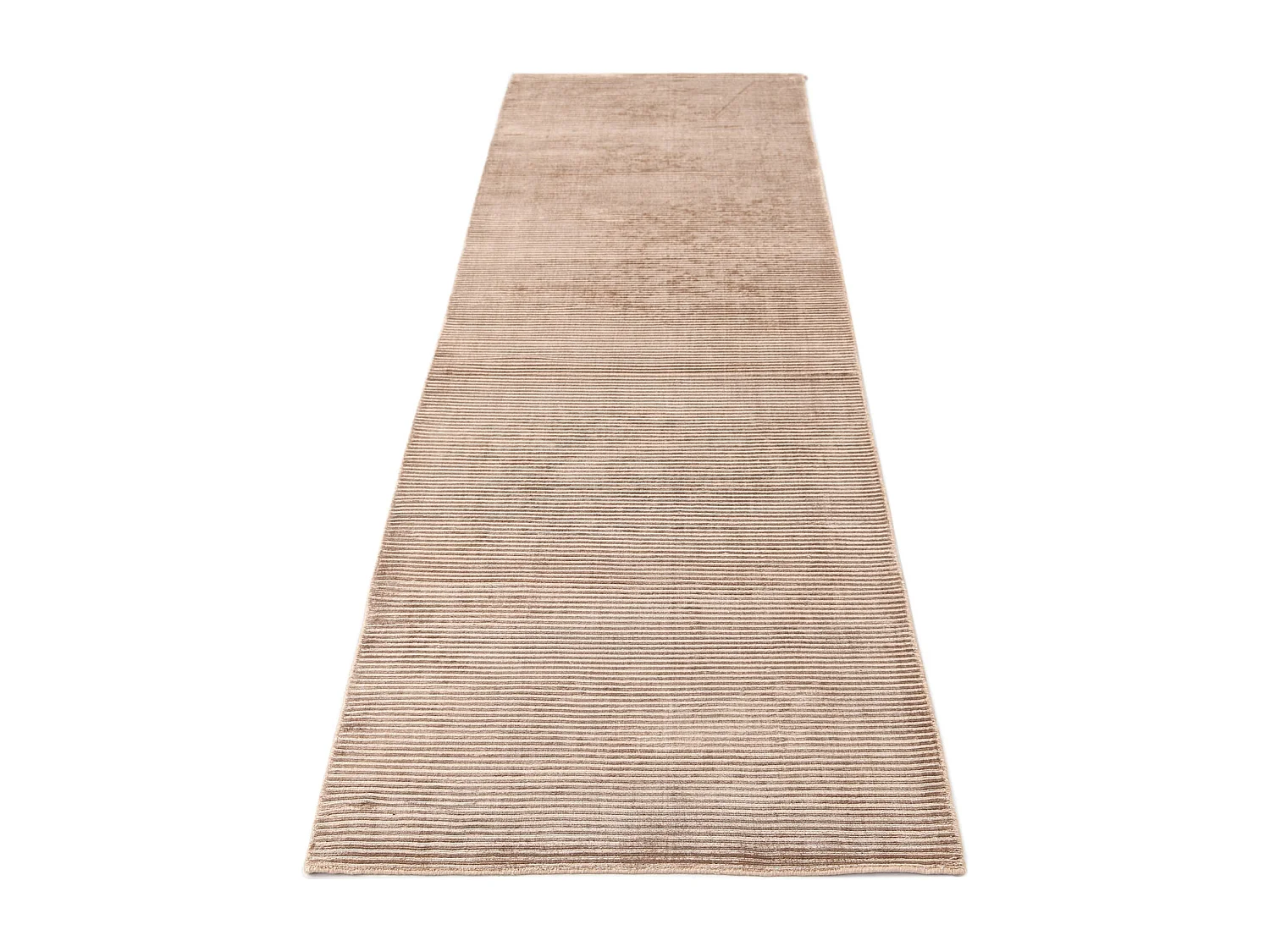 Läufer-Wollteppich 79x300 Braun Darya